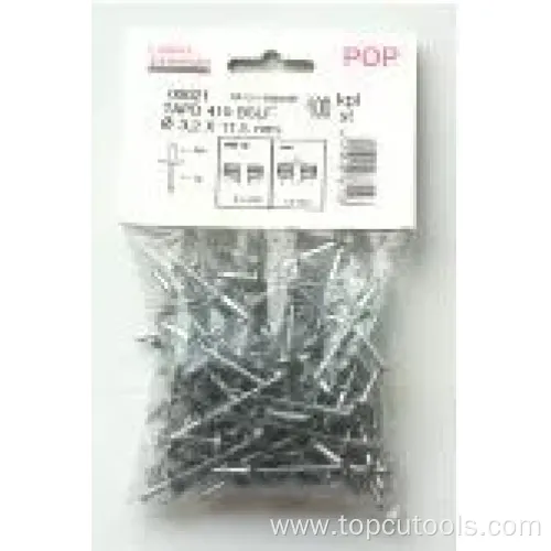 Rivet Alu Broad Head 12mm 4.8X16, 5mm A25PCS